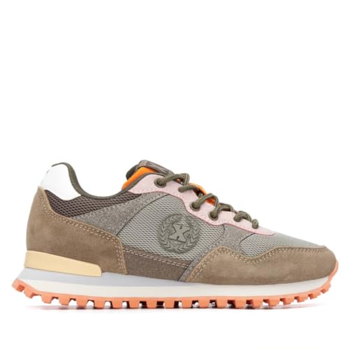 XTI - Slipper Mädchen Khaki - Bequeme und vielseitige Schuhe - Casual Mode - Modell 15131204 (Größe 32) von XTI