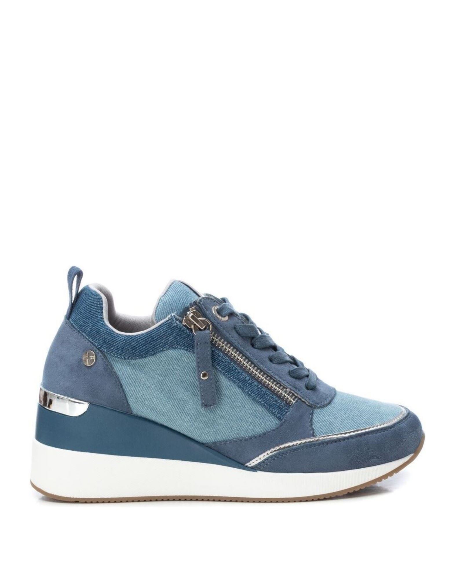 XTI Sneakers Damen Azurblau von XTI