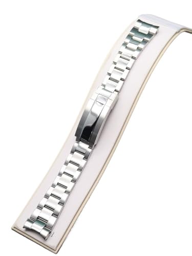 XTINKOPW 1 Stück 20 mm Uhr Herren Luxus Uhrenarmband 316L Edelstahl Teile Armband gebürstet und poliert for Submariner GMT Nh35 40 mm Gehäuse(6mm) von XTINKOPW