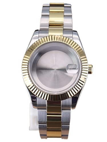 XTINKOPW 1 Stück 36 mm/40 mm Luxus-Uhrengehäuse for Herren mit geriffeltem Armband, Teile for Datejust Nh35 Nh36 Nh38 Eta2824 Miyota 8215 Uhrwerk, 28,5 mm Zifferblatt(Solid Cover 1,40mm Miyota 8215) XTINKOPW 1 Stück 36 mm/40 mm Luxus-Uhrengehäuse for Herren mit geriffeltem Armband, Teile for Datejust Nh35 Nh36 Nh38 Eta2824 Miyota 8215 Uhrwerk, 28,5 mm Zifferblatt(Solid Cover 1,40mm Miyota 8215) von XTINKOPW