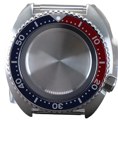 XTINKOPW 1 Stück 45 mm mechanisches Uhrengehäuse for Herren, Glas for modifiziertes Abalone-Uhrwerk NH35 NH36 NH34/38, 28,5 mm Zifferblatt(11) von XTINKOPW