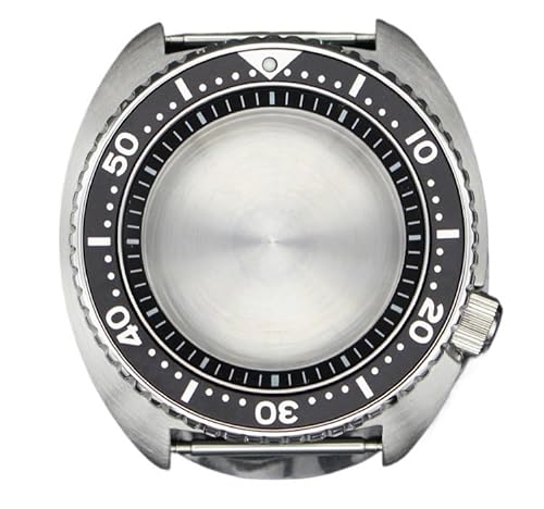 XTINKOPW 1 Stück 45 mm mechanisches Uhrengehäuse for Herren, Glas for modifiziertes Abalone-Uhrwerk NH35 NH36 NH34/38, 28,5 mm Zifferblatt(9) von XTINKOPW