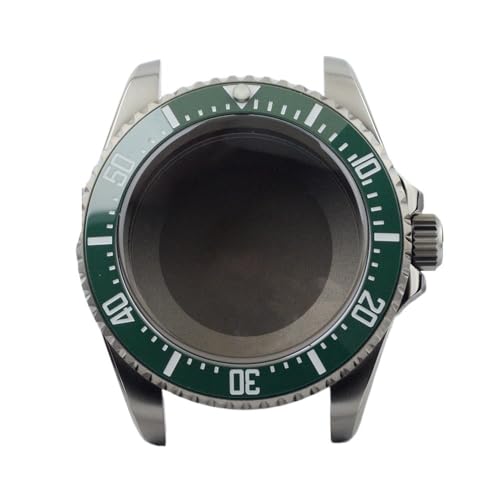 XTINKOPW 1-teiliges Gehäuse mit 300 m wasserdichtem Ghost King-Titaniummaterial und Heliumventil NH35/36/NH34-Uhrwerk, ultraleichtes Gehäuse(1) von XTINKOPW