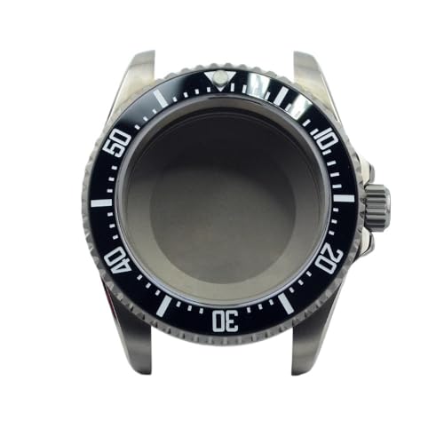 XTINKOPW 1-teiliges Gehäuse mit 300 m wasserdichtem Ghost King-Titaniummaterial und Heliumventil NH35/36/NH34-Uhrwerk, ultraleichtes Gehäuse(2) von XTINKOPW