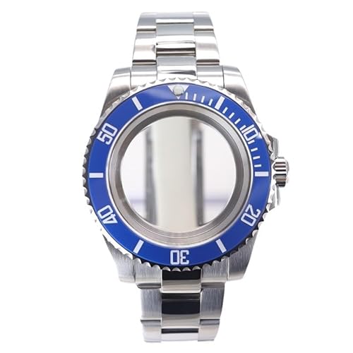 XTINKOPW 1pc 40mm Taucheruhr Gehäuse Armband for Sub Nh35Nh36 Nh38/34 Eta2824 Miyota8215 Bewegung 28,5 mmDial(5mm,Miyota 8215) von XTINKOPW