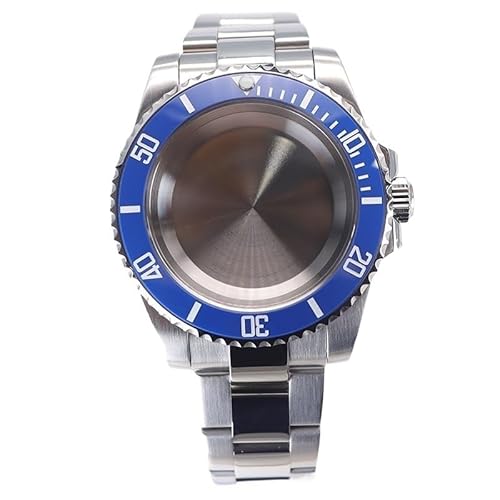 XTINKOPW 1pc 40mm Taucheruhr Gehäuse Armband for Sub Nh35Nh36 Nh38/34 Eta2824 Miyota8215 Bewegung 28,5 mmDial(P12/613,ETA 2824) von XTINKOPW