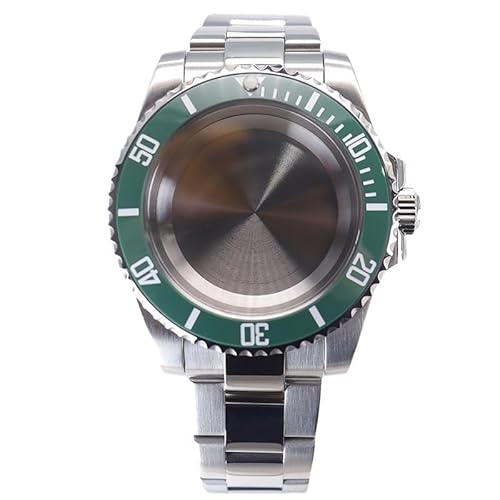 XTINKOPW 1pc 40mm Taucheruhr Gehäuse Armband for Sub Nh35Nh36 Nh38/34 Eta2824 Miyota8215 Bewegung 28,5 mmDial(Rose Gold,NH34 35 36 38) von XTINKOPW