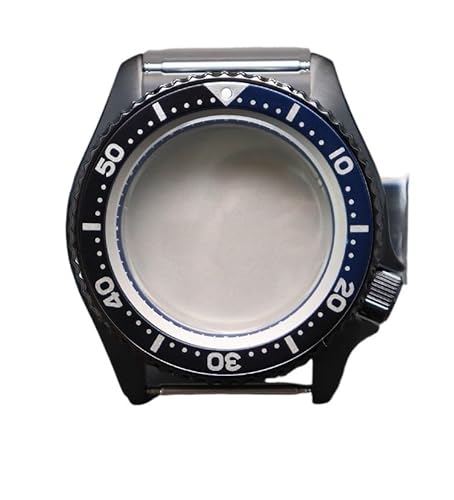 XTINKOPW 1pc 42,5mm Herren Uhrengehäuse Glas for NH35 NH36 4R36 Uhrwerk 28,5mm Zifferblatt MOD SKX007 Uhrenteile(Blue Chapters 6) von XTINKOPW