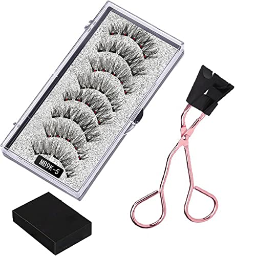 Magnetische Wimpern, Wiederverwendbare Magnetische Wimpern, Magnetische Wimpern Ohne Eyeliner, Gefälschte Wimpernmagnet -Set Für Den Täglichen Verschleiß, Ohne Kleber,9 von XTKDAIUI