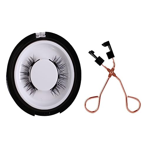 Selbstklebstoff Wimpern, 2 Paare Wiederverwendbare Klebstoff -Wimpern Ohne Eyeliner Und Kleber, Natürliche Aussehen Wasserdichte Wimpern, Mit Wimpern -Haller,Eb01 von XTKDAIUI