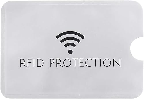 XTRAFAST 20x RFID Schutzhülle Schutz RFI NFC für Kreditkarten EC Karten RFID Card Blocker von XTRAFAST