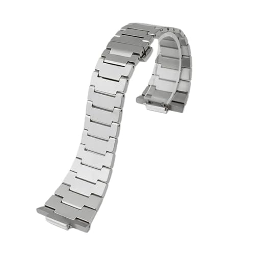 XTVKFWJAB Edelstahl-Armband kompatibel mit Tissot 1853 PRX Super Player T137407 T137410A Metall-Armband Herren-Uhrenarmband Schnellverschluss(Silver,11mm) von XTVKFWJAB