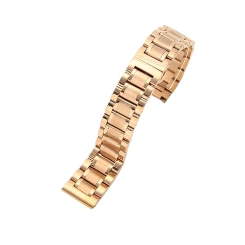 XTVKFWJAB Kompatibel mit Armani Uhrenarmband Ar5919/5920/5905/5906/5890 Stahlgürtel Herren Damen 2023mm(GD-05-Rose,20mm) von XTVKFWJAB