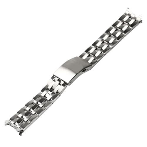 XTVKFWJAB Kompatibel mit Tissot Uhrenarmband Stahl Uhrenarmbänder 1853 Original T17 T461 T014 PRC200 Edelstahl Uhrenarmband Kette 19mm 20mm(19mm) von XTVKFWJAB