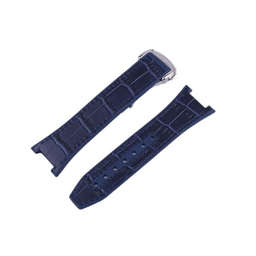 XTVKFWJAB Lederarmband for Uhren, kompatibel mit Omega Constellation 131 23 41 Manhattan, 24 mm x 18 mm, Observatory Fluorkautschuk-Armband(Smokey Mauve) von XTVKFWJAB