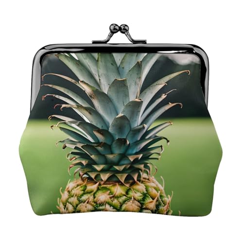 Be A Ananas Print Kleingeldbörse für Damen, Münzgeldbörse, kleine Beutel mit Kussschloss, für Münzen, Karten, kleine Gegenstände von XTYGETY