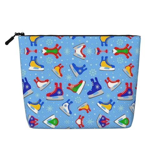 Hockey Elements Kulturbeutel, Kulturbeutel, Kosmetiktasche, große Kapazität, Reise-Make-up-Tasche für Damen, für den täglichen Gebrauch, Reisen, Schwarz , Einheitsgröße Hockey Elements Kulturbeutel, Kulturbeutel, Kosmetiktasche, große Kapazität, Reise-Make-up-Tasche für Damen, für den täglichen Gebrauch, Reisen, Schwarz , Einheitsgröße von XTYGETY