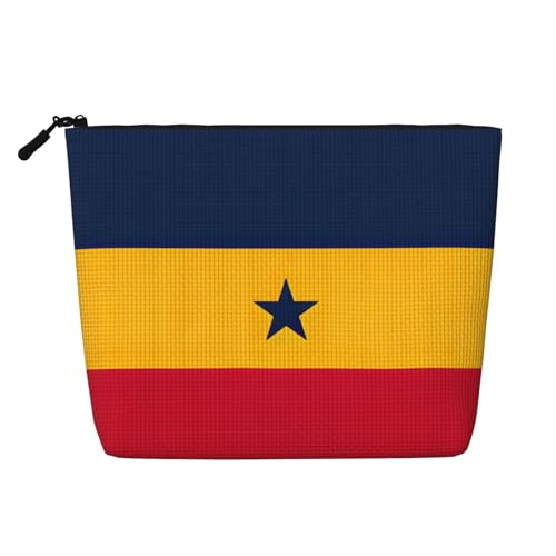Kulturbeutel mit Venezuela-Motiv, große Kapazität, Reise-Make-up-Tasche für Damen, für den täglichen Gebrauch, Reisen, Schwarz , Einheitsgröße Kulturbeutel mit Venezuela-Motiv, große Kapazität, Reise-Make-up-Tasche für Damen, für den täglichen Gebrauch, Reisen, Schwarz , Einheitsgröße von XTYGETY