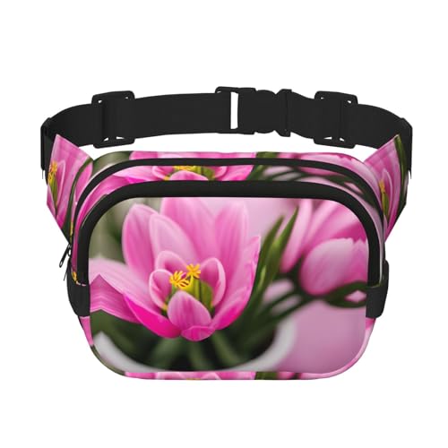 Spring is in The Air Print Bauchtasche für Damen und Herren, Hüfttasche mit verstellbarem Gurt für Reisen, Wandern, Radfahren von XTYGETY