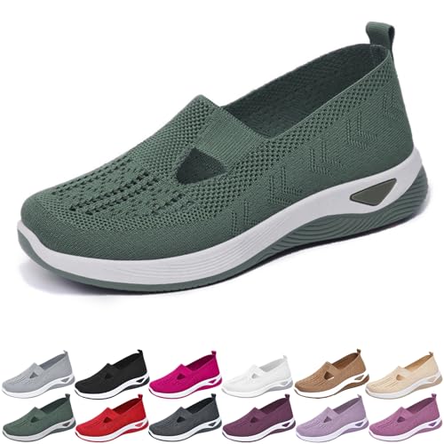 Stanceflex Schuhe für Damen, orthopädische Wanderschuhe für Damen, Fußgewölbeunterstützung, atmungsaktiv, Gehkomfort, rutschfeste Sneaker, breite Weite Sneaker, cyan, 43 EU Stanceflex Schuhe für Damen, orthopädische Wanderschuhe für Damen, Fußgewölbeunterstützung, atmungsaktiv, Gehkomfort, rutschfeste Sneaker, breite Weite Sneaker, cyan, 43 EU von XUANXUANQZ