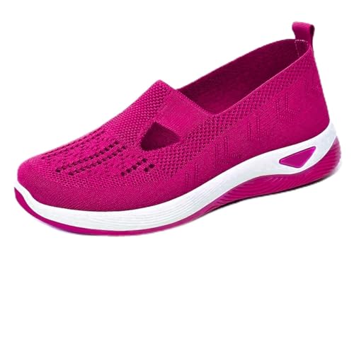 Stanceflex Schuhe für Damen, orthopädische Wanderschuhe für Damen, Fußgewölbeunterstützung, atmungsaktiv, Gehkomfort, rutschfeste Sneaker, breite Weite Sneaker, rose, 41 EU Stanceflex Schuhe für Damen, orthopädische Wanderschuhe für Damen, Fußgewölbeunterstützung, atmungsaktiv, Gehkomfort, rutschfeste Sneaker, breite Weite Sneaker, rose, 41 EU von XUANXUANQZ
