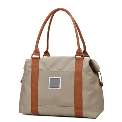 Reisetasche Große Kapazität Männer Hand Gepäck Reise Seesäcke Wochenende Taschen Frauen Multifunktionale Reisetaschen Malas De Viagem(Khaki small) von XUCZHAI