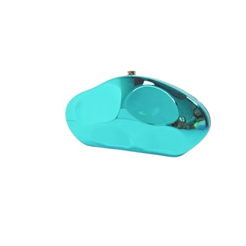 XUCZHAI Damen Muscheltasche, süße Abendtasche for Hochzeit, Party, kleine goldene Geldbörsen, Designer-Handtaschen for den Sommerstrand, Zitronenfarbe(SKY BLUE) von XUCZHAI