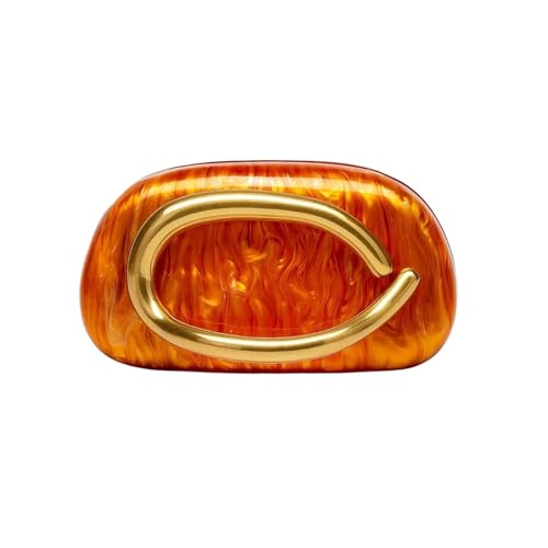 XUCZHAI Frauen Große Messing Metall Kupplung Abend Taschen Braut Hochzeit Geldbörsen Und Handtaschen Strand Geschenk(Blue) von XUCZHAI