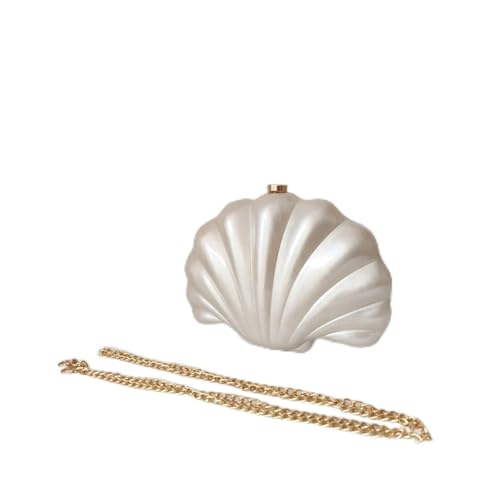 XUCZHAI Weibliche Shell Abend Tasche Party Prom Steine ​​Handtaschen Luxus Frauen Hochzeit Braut Kupplung Handtasche(Dark Grey) von XUCZHAI