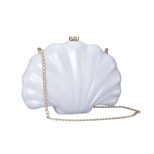 XUCZHAI Weibliche Shell Abend Tasche Party Prom Steine ​​Handtaschen Luxus Frauen Hochzeit Braut Kupplung Handtasche(Orange) von XUCZHAI