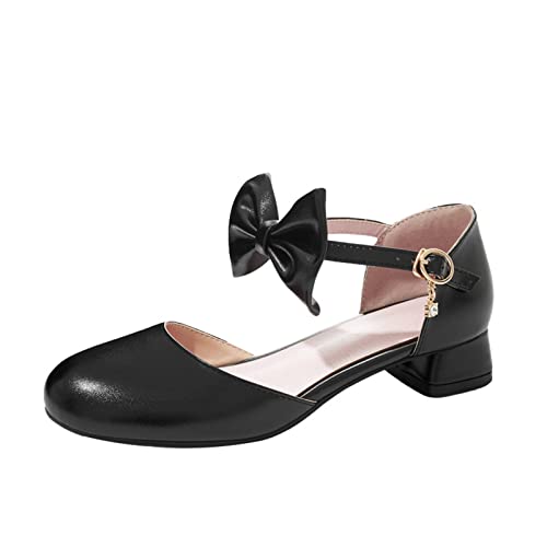 Mädchen Prinzessin Schuhe Elegante Prinzessin Schuhe Weichen Sohlen rutschfeste Tanzschuhe Kleid Schuhe Kinderschuhe Mädchen Mädchen Schuhe Prinzessin Mädchen Schuhe Loafers von XUEJIANN