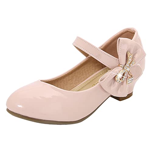 XUEJIANN Kinder Prinzessinnen Schuhe Schuhe MäDchen Party Festlich Ballerina Schuhe Mary Jane Prinzessin Hochzeit Mädchen Prinzessin Schuhe Kinderschuhe Mädchen von XUEJIANN