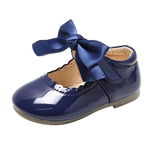 XUEJIANN Kinderschuhe Elegant Prinzessin Schuhe Festlich Ballerina Schuhe Performance Hochzeitsschuhe Kinder Ballet Schuhe Mädchen Schuhe Prinzessin Mädchen Mary Jane Schuhe Loafers von XUEJIANN