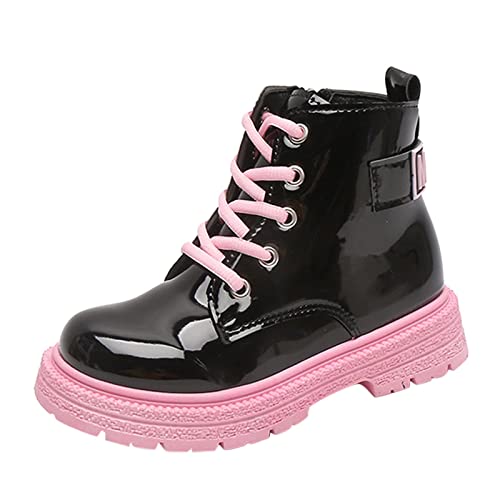 XUEJIANN Trekking Winterschuhe Stiefel Für Mädchen Winterschuhe Mädchen Kinderstiefel Mädchen Winterstiefel Schneestiefel Winterschuhe Prinzessin Snow Boots Weichsohlen Schlupfstiefel von XUEJIANN