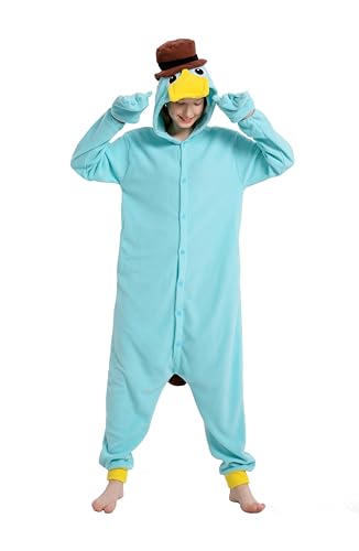 XUEMUO Erwachsene Cartoon Tier Onesies Unisex Onesie Hoodie Pyjamas Halloween Kostüm für Frauen und Männer (DE/NL/SE/PL, Alphanumerisch, S, Regular, Regular) von XUEMUO