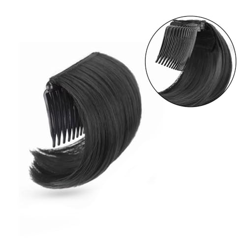 Haarknoten, Synthetischer Haarauflockerungskamm for Anheben des Kissens for ultimatives Volumen, ideal for das Dutt-Styling von Frauen und Mädchen Damen(Black) von XUEQIZHENG