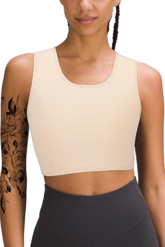 XUJI Binder Transgeder FTM Atmungsaktive Kompression Halb Brust Binder, K, 4XL von XUJI