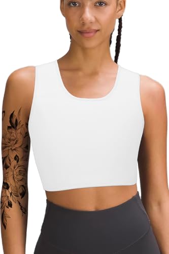 XUJI Binder Transgeder FTM Atmungsaktive Kompression Halb Brust Binder, W, 2XL von XUJI