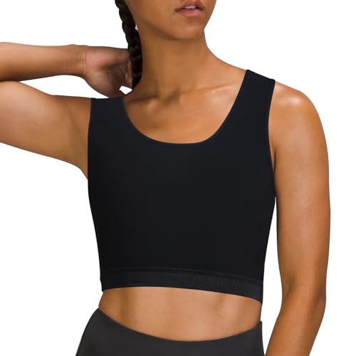 XUJI Transgender Chest Binder FTM Binder Trans Half Breast Binder Tank Top, Schwarz, L von XUJI