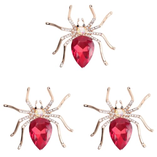 XUJIAN 3X Mode-Legierung Spider Crystal Brosche Fuer Damen Kleider oder Damenmode XUJIAN 3X Mode-Legierung Spider Crystal Brosche Fuer Damen Kleider oder Damenmode von XUJIAN