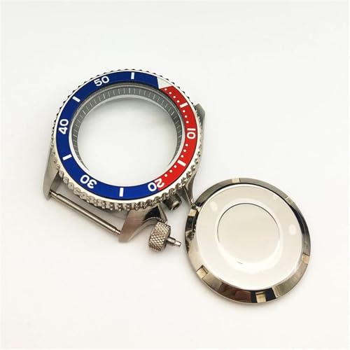 42 mm Uhrengehäuse für SKX007 Modifikation Uhrenzubehör Tauchen Herren DIY Edelstahlgehäuse für NH35A/ für NH36A Uhrwerke XUKKJI (Nr. 12) von XUKKJI