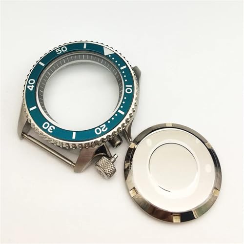 42 mm Uhrengehäuse für SKX007 Modifikation Uhrenzubehör Tauchen Herren DIY Edelstahlgehäuse für NH35A/ für NH36A Uhrwerke XUKKJI (Nr. 6) von XUKKJI