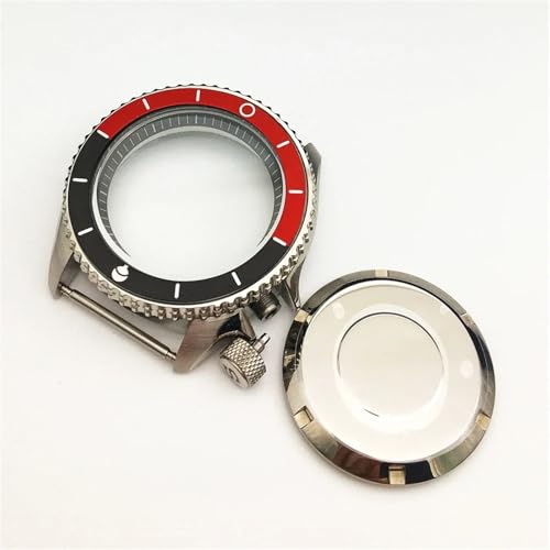 42 mm Uhrengehäuse für SKX007 Modifikation Uhrenzubehör Tauchen Herren DIY Edelstahlgehäuse für NH35A/ für NH36A Uhrwerke XUKKJI (Nr. 8) von XUKKJI