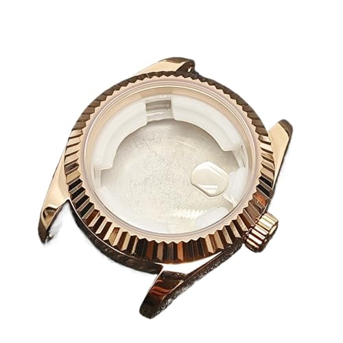 XUKKJI 31 mm Uhrengehäuse-Set für Damen, 24,5 mm Zifferblatt, 17 mm Armband und Zeiger für NH05 für NH06-Uhrwerk, mechanische Uhren-Modifikationszubehör, Rosengehäuse, One Size XUKKJI 31 mm Uhrengehäuse-Set für Damen, 24,5 mm Zifferblatt, 17 mm Armband und Zeiger für NH05 für NH06-Uhrwerk, mechanische Uhren-Modifikationszubehör, Rosengehäuse, One Size von XUKKJI