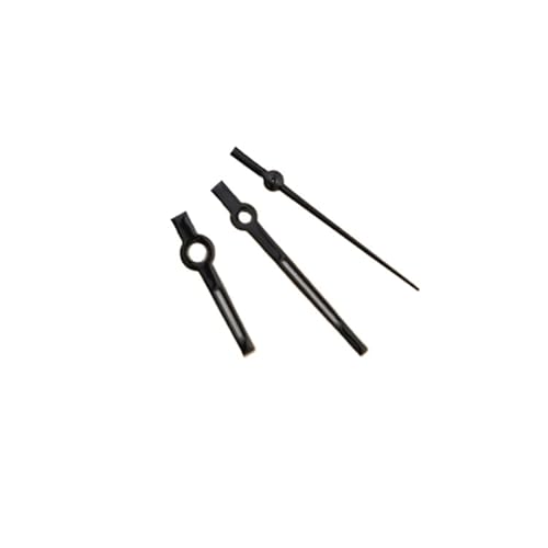 XUKKJI 31 mm Uhrengehäuse-Set für Damen, 24,5 mm Zifferblatt, 17 mm Armband und Zeiger für NH05 für NH06-Uhrwerk, mechanische Uhren-Modifikationszubehör, Schwarze Zeiger, One Size von XUKKJI