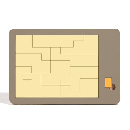 XUKZIMA 1 Pcs Tangram Holzpuzzle Set Tangram für Denkspielzeug Spielzeug Tangram Kinder ab 4 Fördert Phantasie und logisches Denken Tangram Erwachsene Montessori Puzzle von XUKZIMA