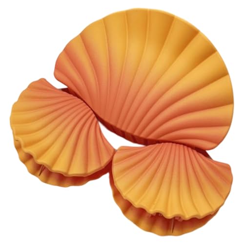 XUKZIMA 3 Stück Muschel-Haarnadel Starke Griff Duckbill Clips Hochsteckfrisuren Einfache Schlichte Haaraccessoires für Damen von XUKZIMA