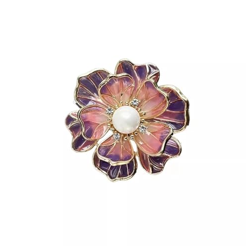 Elegante Bauhinia Blumenbrosche for Frauen, Perlen-Strass-Corsage, Cardigan-Zubehör, Hochzeitsnadel von XUMKFJRE
