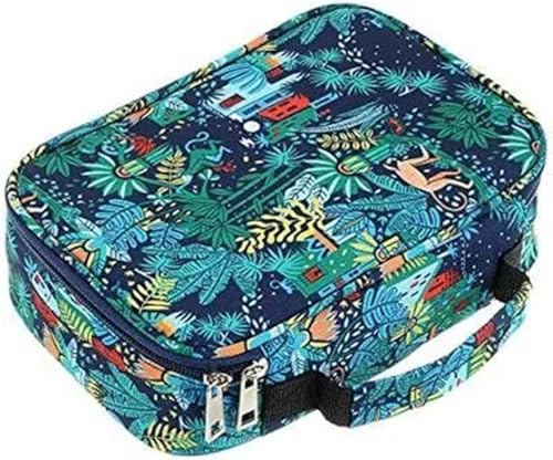 FedermäPpchen Federmäppchen, 72 Fächer, multifunktionales Federmäppchen mit großer Kapazität, Federmäppchen mit Innentasche mit Reißverschluss for kleine Accessoires Zur Stiftaufbewahrung Im BüRo(Gree von XUMKFJRE