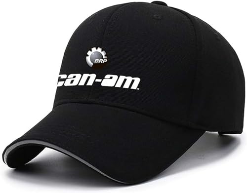 XUNCHAO Baseballkappe Für Herren Und Damen Can.Am Verstellbare Sportkappe Modische Schirmmütze Atmungsaktive Sonnenschutzmütze Trucker-Hüte,One Size,F von XUNCHAO